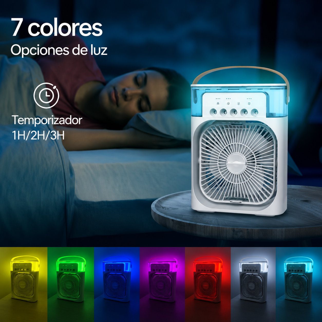 Climatizador Portátil 3 en 1